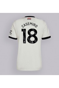 Fotbalové Dres Manchester United Casemiro #18 Třetí Oblečení 2024-25 Krátký Rukáv